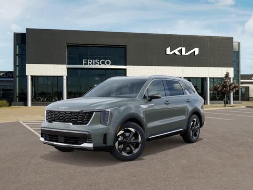 Green 2026 Kia Sorento Hybrid EX