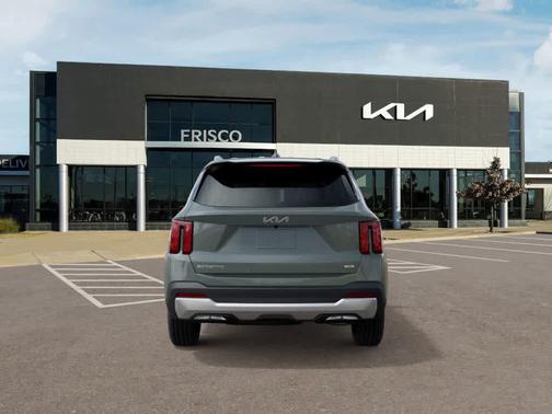 Green 2026 Kia Sorento Hybrid EX