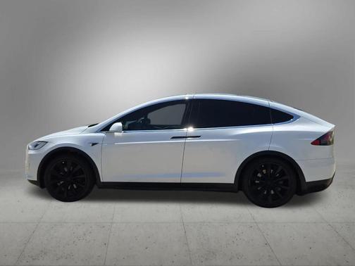 White 2020 Tesla Model X Long Range