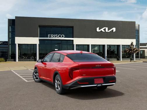 Red 2026 Kia K4 LXS