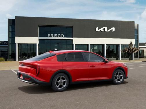 Red 2026 Kia K4 LXS