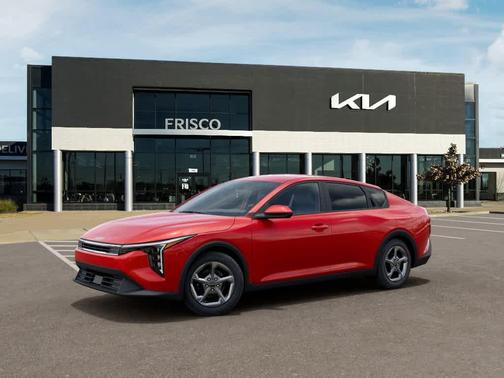 Red 2026 Kia K4 LXS