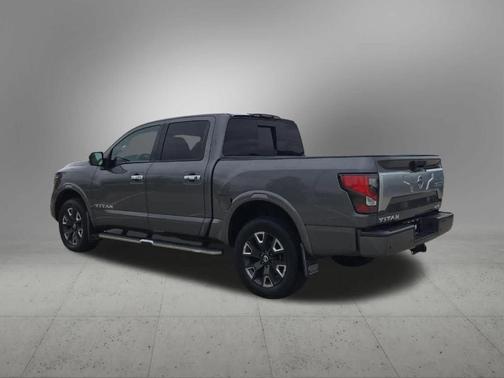 Gun Metallic 2021 Nissan Titan Platinum Reserve