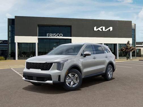 Ivory Silver 2026 Kia Sorento LX
