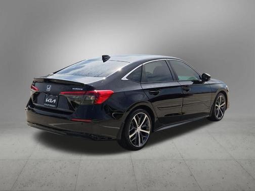 Crystal Black Pearl 2022 Honda Civic Touring