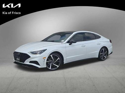White 2023 Hyundai SONATA SEL Plus