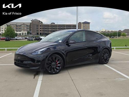 Black 2022 Tesla Model Y Performance