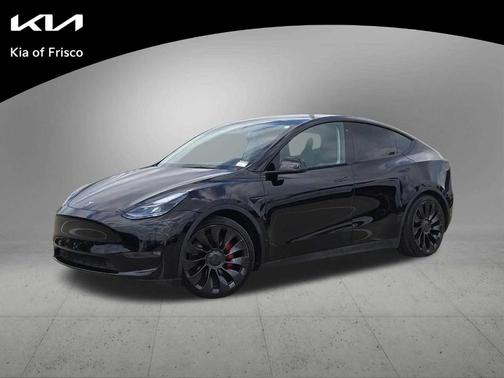 Black 2022 Tesla Model Y Performance