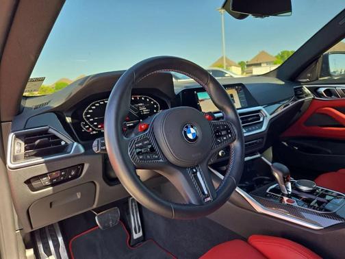 Black Sapphire Metallic 2022 BMW M4 Competition xDrive