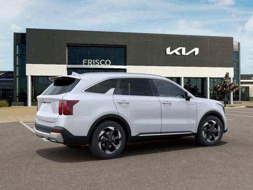 Snow White Pearl 2026 Kia Sorento Hybrid EX