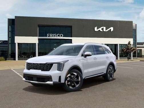 Snow White Pearl 2026 Kia Sorento Hybrid EX