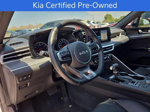 Glacial White Pearl 2023 Kia K5 GT-Line