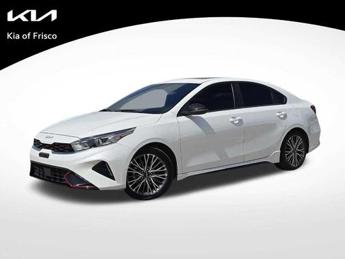 Snow White Pearl 2022 Kia Forte GT-Line