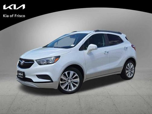 White Frost Tri-Coat 2017 Buick Encore Preferred
