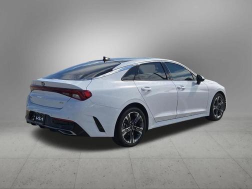 Glacial White Pearl 2021 Kia K5 EX