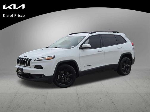 Bright White Clearcoat 2017 Jeep Cherokee High Altitude