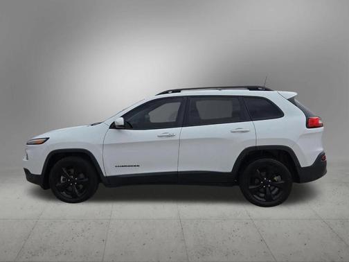 Bright White Clearcoat 2017 Jeep Cherokee High Altitude
