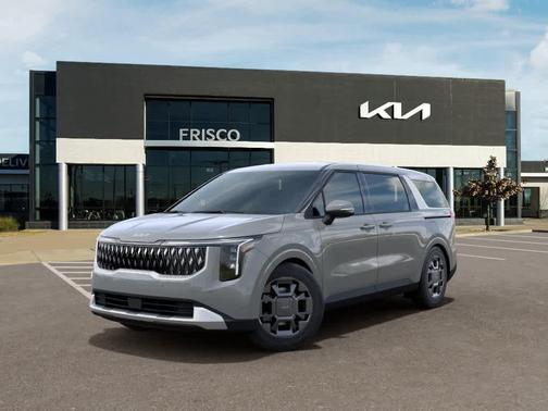 Silver 2026 Kia Carnival Hybrid EX