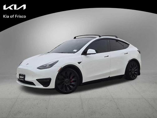 White 2022 Tesla Model Y Performance