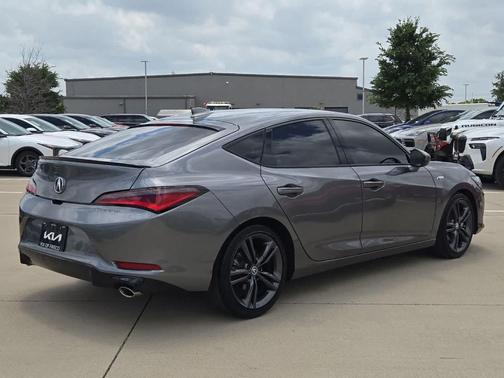 Liquid Carbon Metallic 2024 Acura Integra w/A-Spec Package