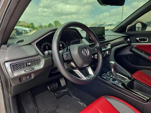 Liquid Carbon Metallic 2024 Acura Integra w/A-Spec Package
