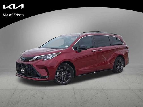 Ruby Flare Pearl 2022 Toyota Sienna XSE 7 Passenger