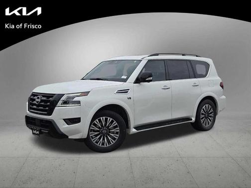 Aspen White 2022 Nissan Armada SL