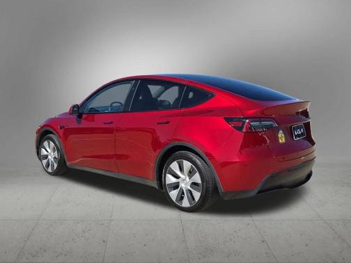 Red 2024 Tesla Model Y