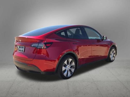 Red 2024 Tesla Model Y