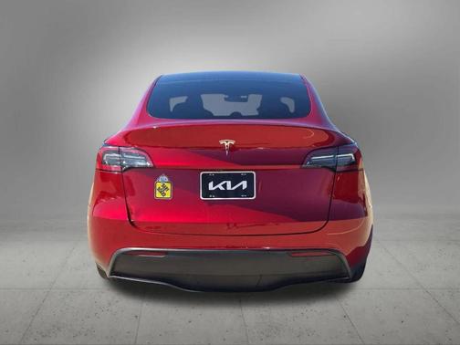 Red 2024 Tesla Model Y