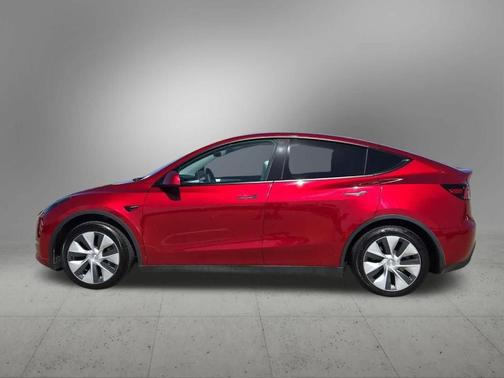 Red 2024 Tesla Model Y