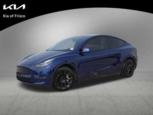 Blue 2024 Tesla Model Y Long Range