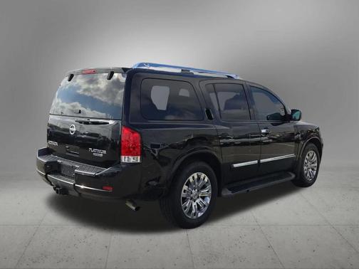 Magnetic Black 2015 Nissan Armada Platinum