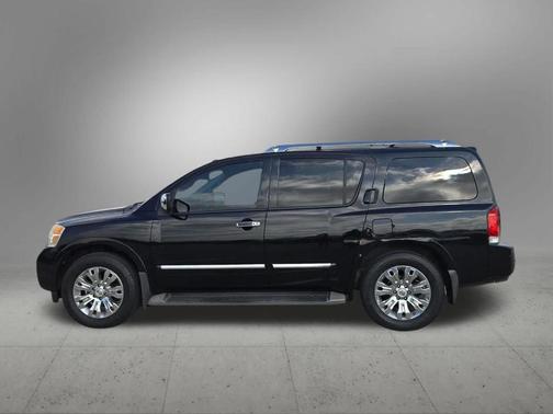 Magnetic Black 2015 Nissan Armada Platinum