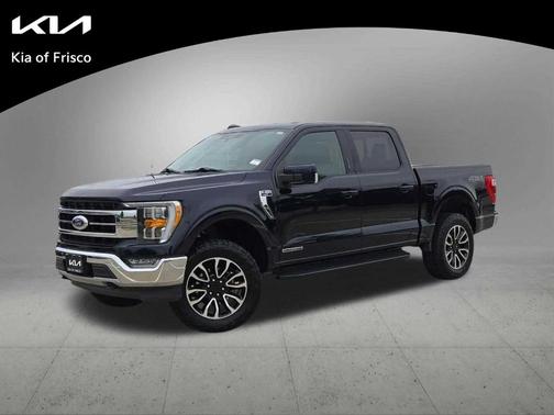 Antimatter Blue Metallic 2021 Ford F-150 Lariat