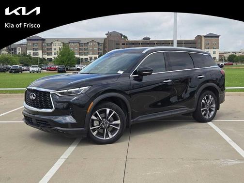 Mineral Black 2023 INFINITI QX60 Luxe