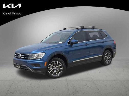 Silk Blue Metallic 2020 Volkswagen Tiguan 2.0T SE