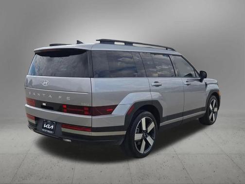 Shimmering Silver 2025 Hyundai SANTA FE HEV Limited