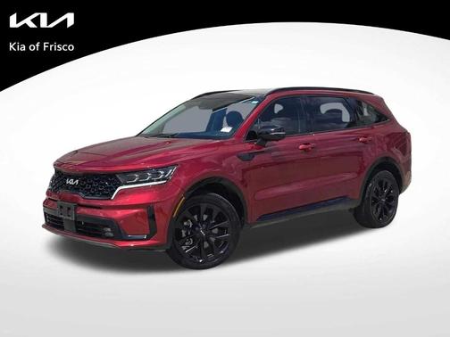 Passion Red 2023 Kia Sorento SX Prestige