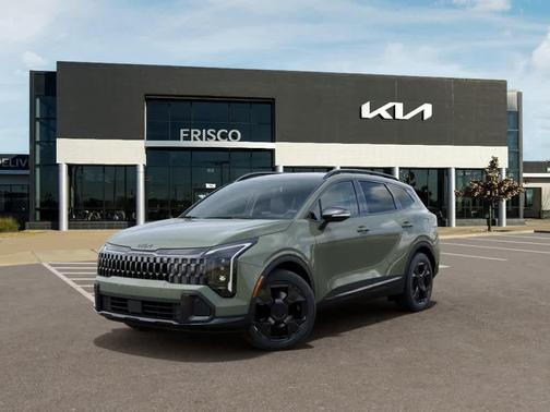 Jungle Green 2026 Kia Sportage Plug-In Hybrid X-Line
