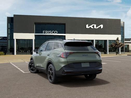 Jungle Green 2026 Kia Sportage Plug-In Hybrid X-Line