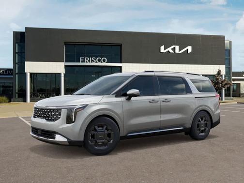 Ivory Silver 2026 Kia Carnival Hybrid SX