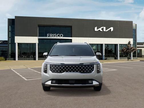 Ivory Silver 2026 Kia Carnival Hybrid SX