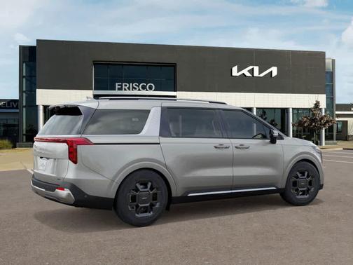 Ivory Silver 2026 Kia Carnival Hybrid SX