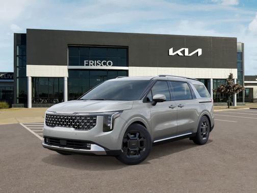 Ivory Silver 2026 Kia Carnival Hybrid SX