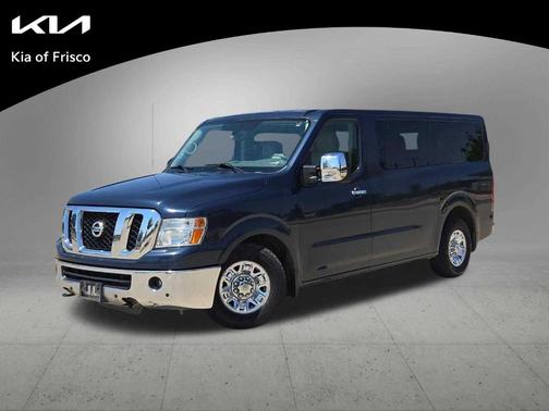 Arctic Blue Metallic 2019 Nissan NV Passenger NV3500 HD SL V8