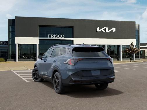 Heritage Blue 2026 Kia Sportage Hybrid X-Line