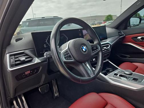Gray Metallic 2023 BMW 330 i