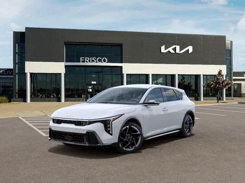 White 2026 Kia K4 GT-LINE