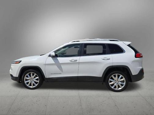 Bright White Clearcoat 2017 Jeep Cherokee Limited